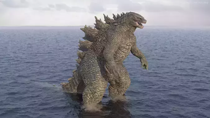 Godzilla Monster 3D model