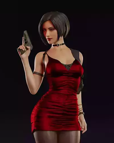 Ada Wong 3D print model