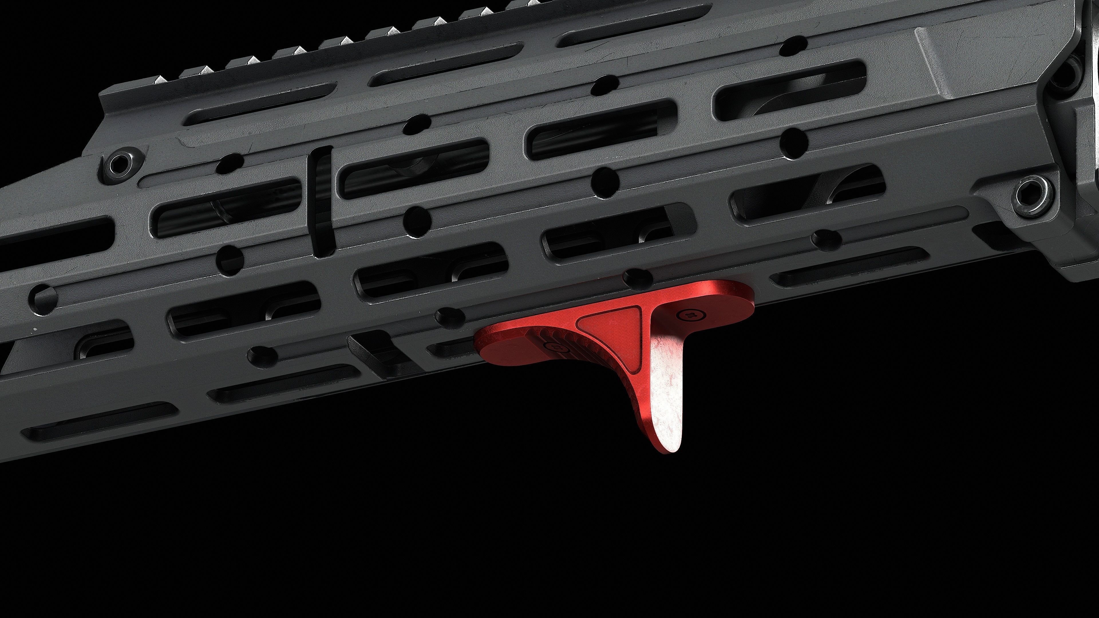 True North Concepts GripStop- Standard M-LOK Low-poly 3D model_2