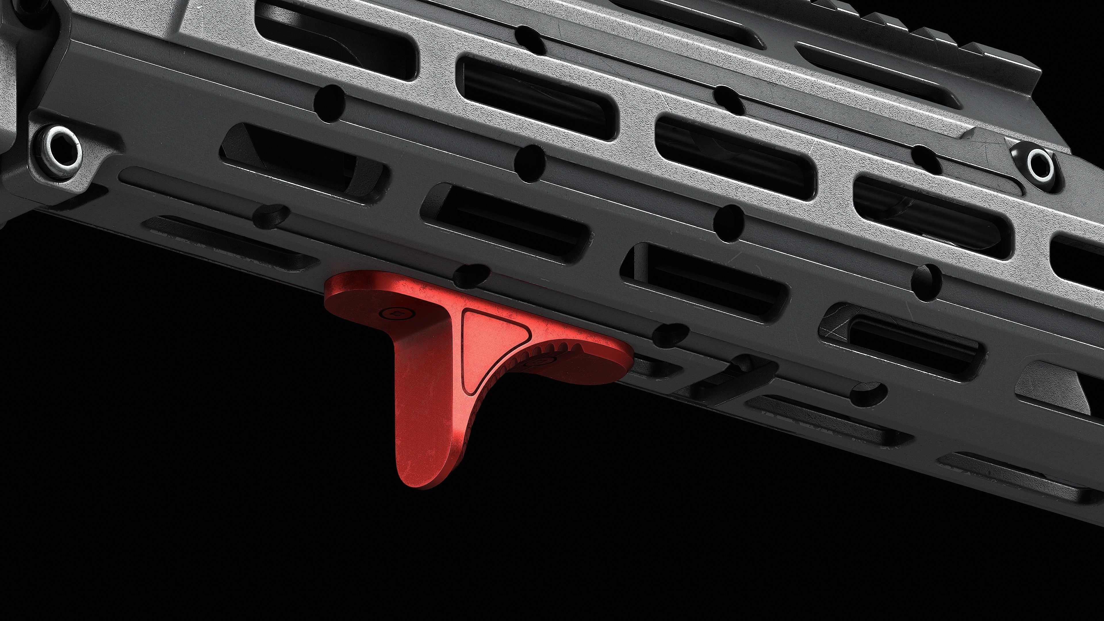 True North Concepts GripStop- Standard M-LOK Low-poly 3D model_1