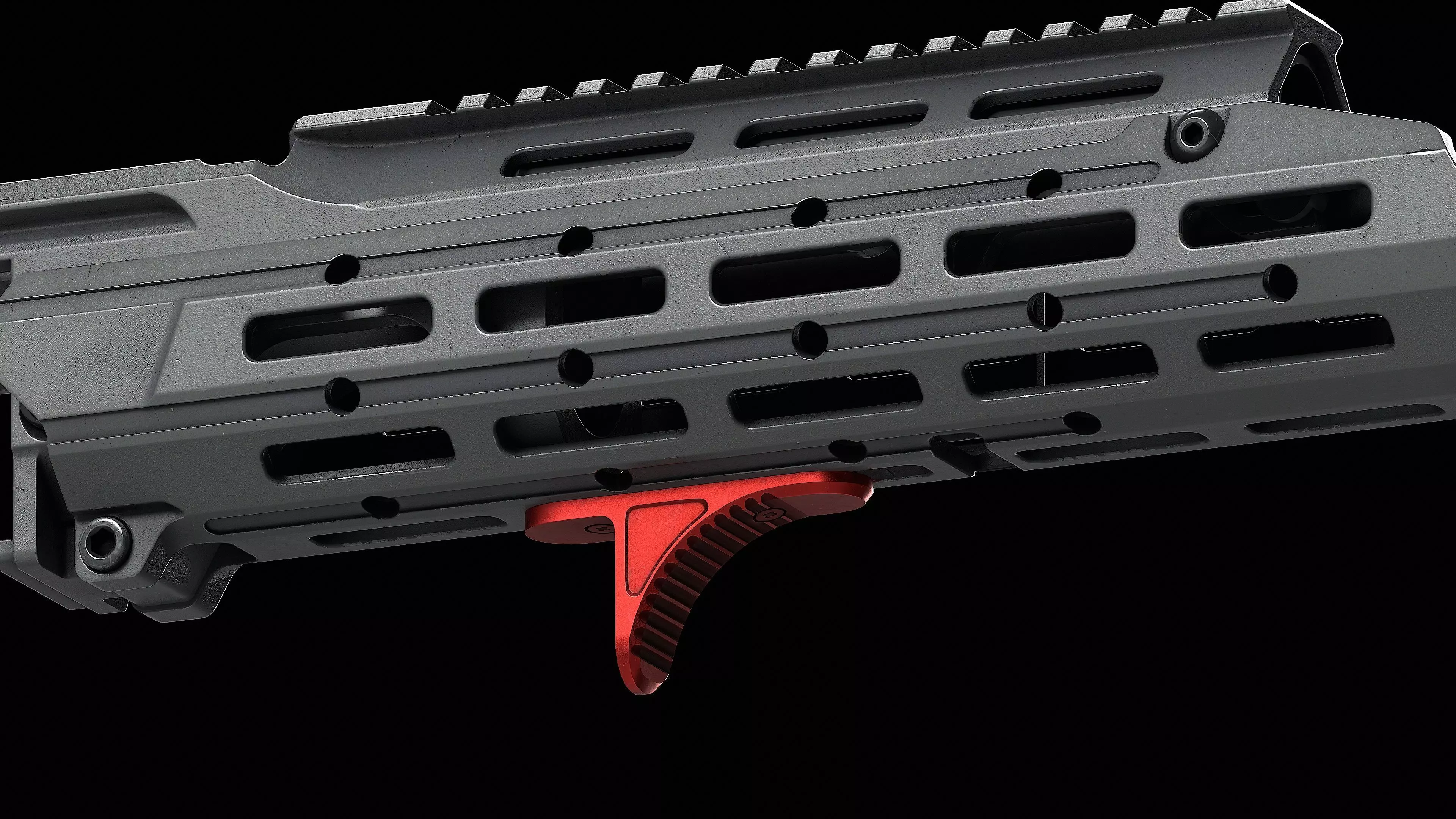 True North Concepts GripStop- Standard M-LOK Low-poly 3D model_0