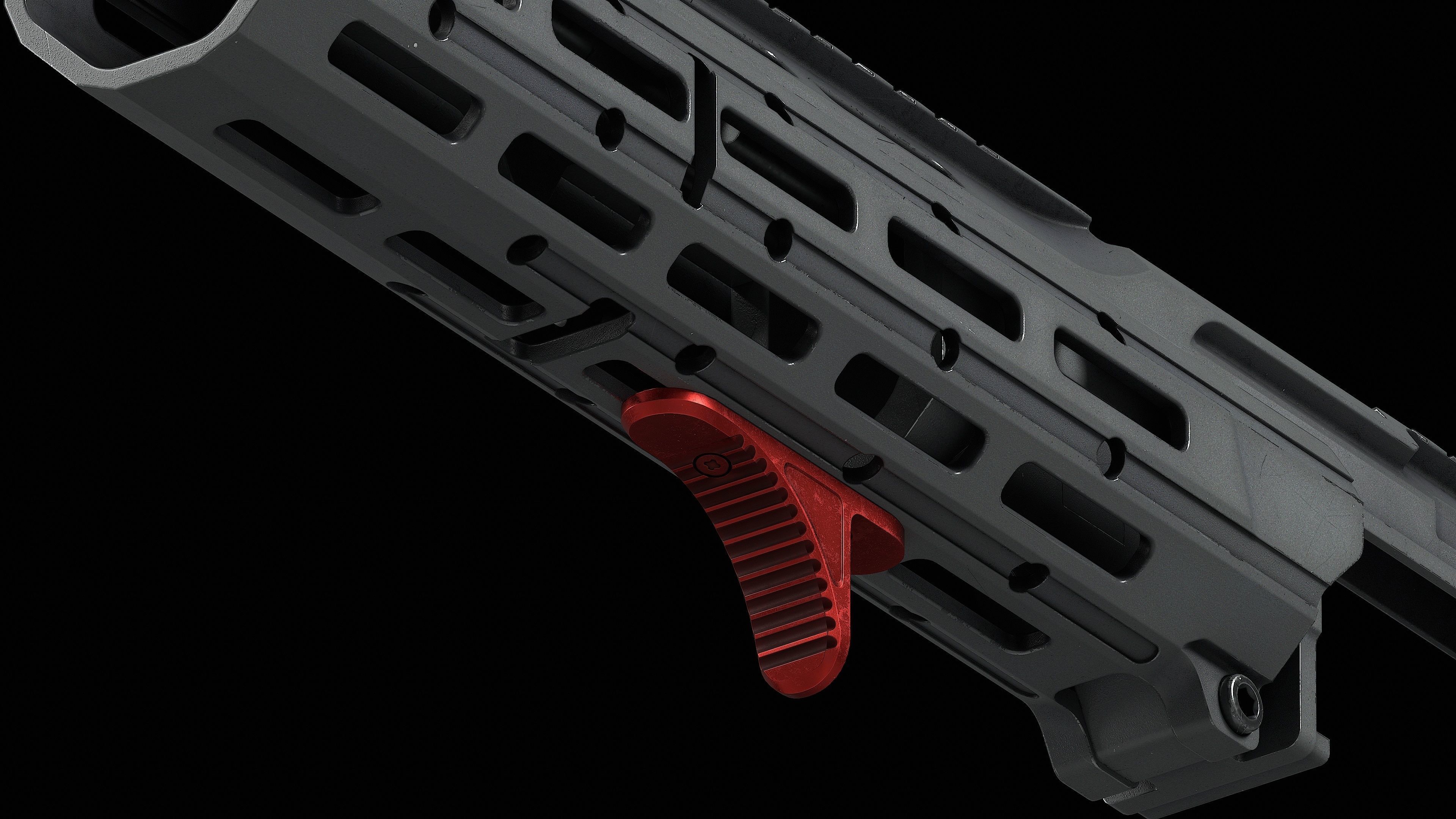 True North Concepts GripStop- Standard M-LOK Low-poly 3D model_3