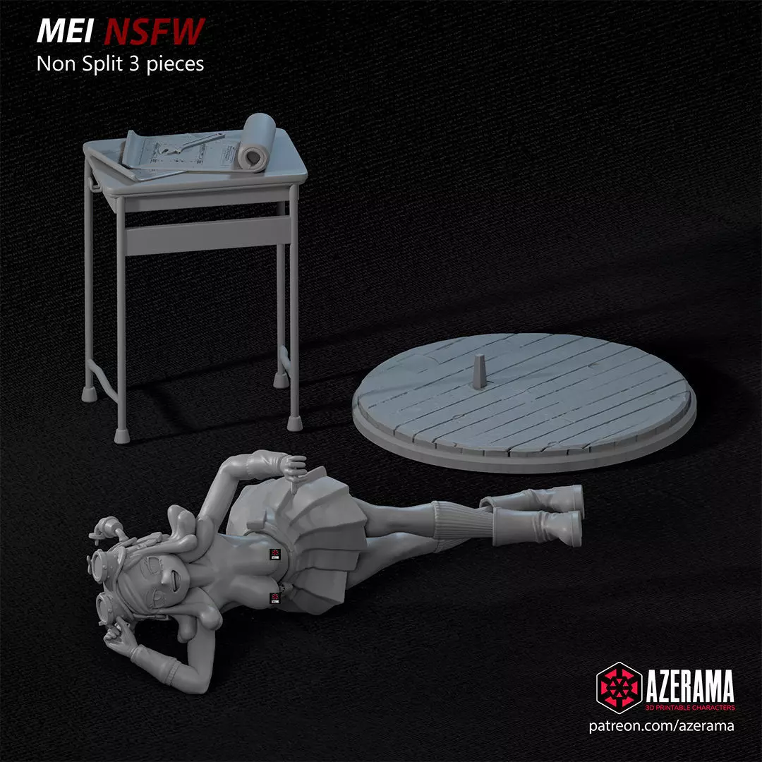 Mei NSFW STL Ready for 3D Printing 3D print model_6