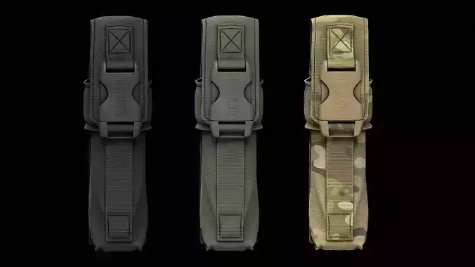 BLACKHAWK STRIKE Flash bang Pouch Low-poly 3D model