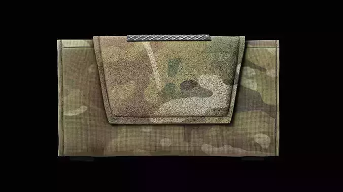 S S Precision Low Profile Admin Pouch Low-poly 3D model