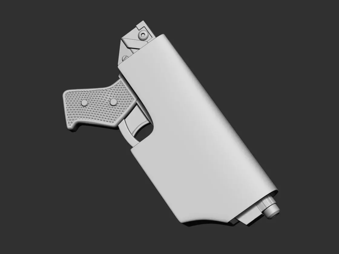 Imperial Super Commando Holster Blaster 3d digital download 3D print model