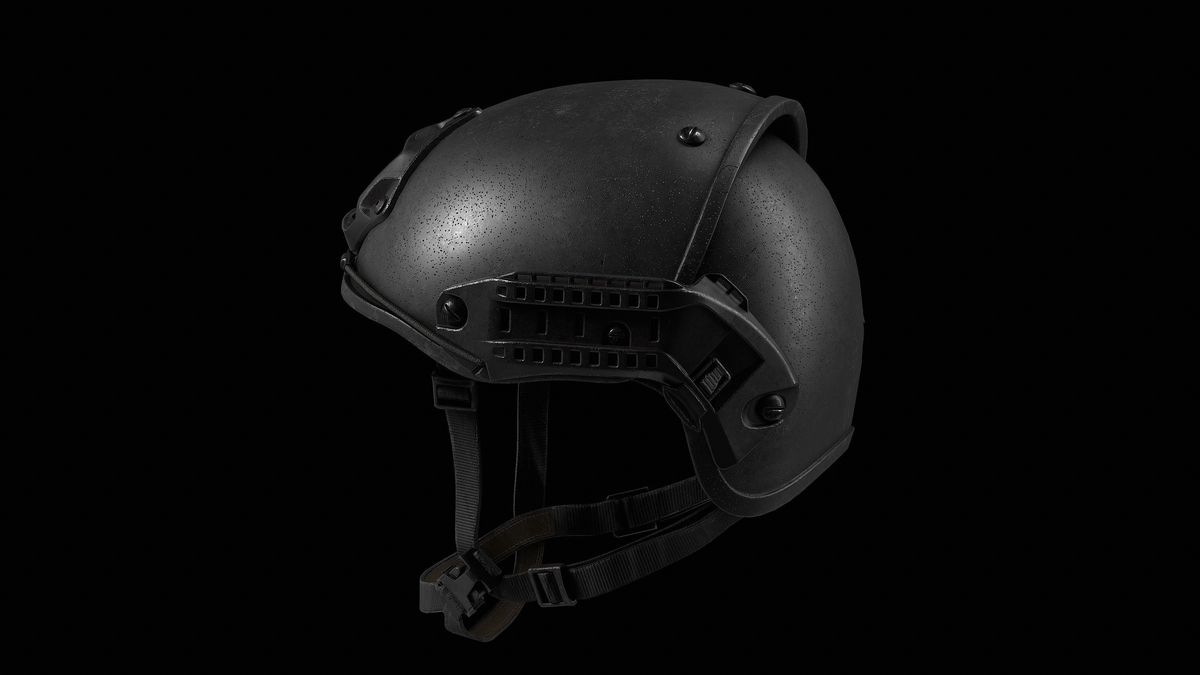 Crye Precision AirFrame Ballistic Helmet Low-poly 3D model_6