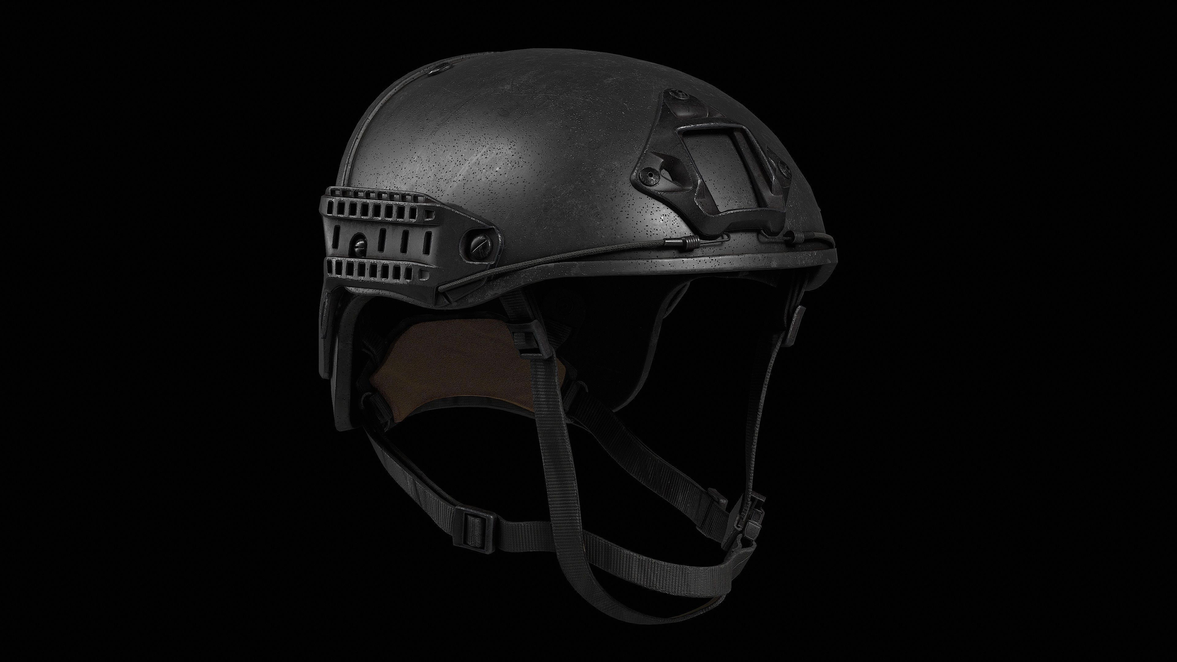 Crye Precision AirFrame Ballistic Helmet Low-poly 3D model_3