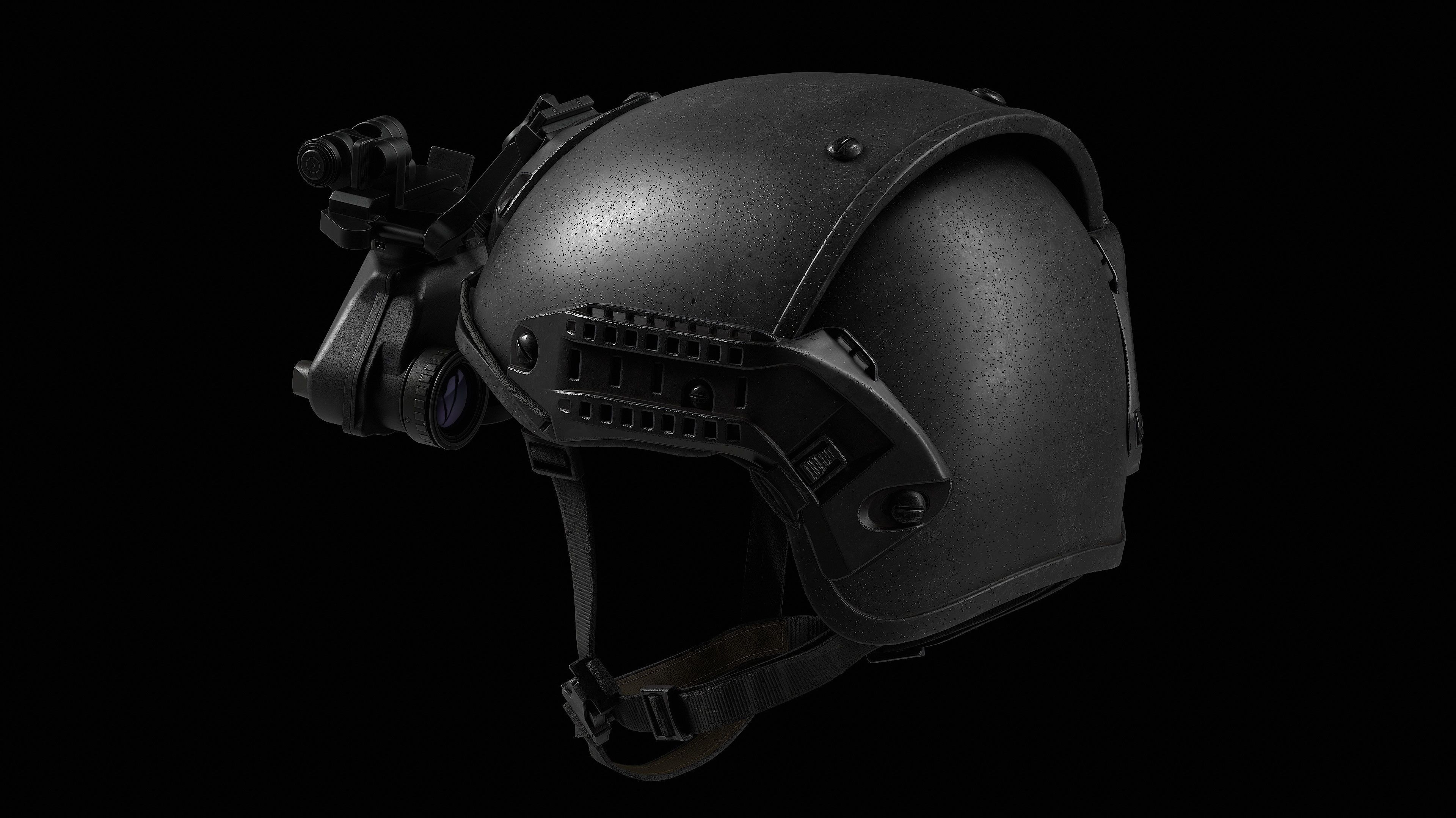 Crye Precision AirFrame Ballistic Helmet Low-poly 3D model_12