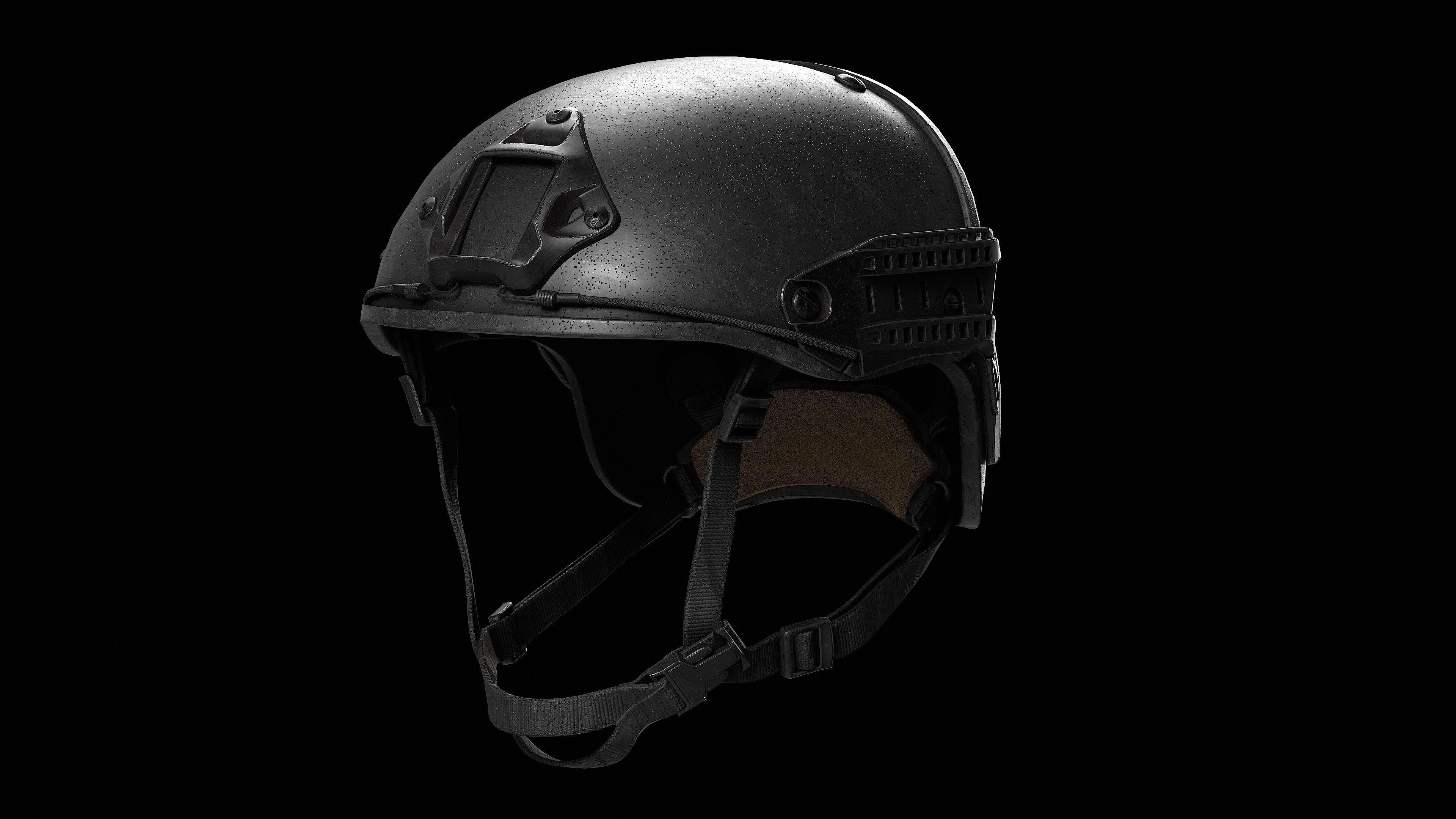 Crye Precision AirFrame Ballistic Helmet Low-poly 3D model_1