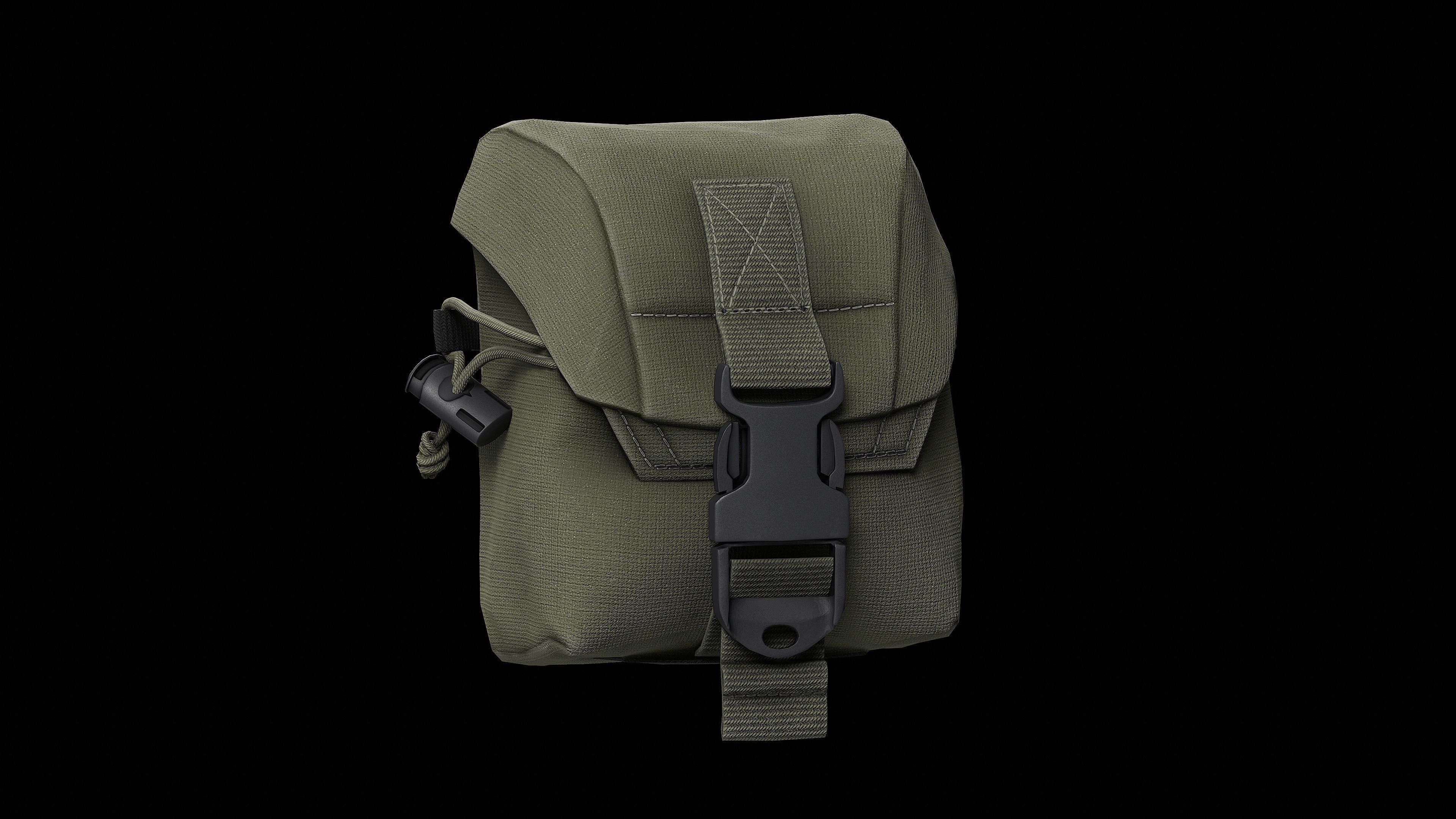 CRYE Frag Pouch Low-poly 3D model_7