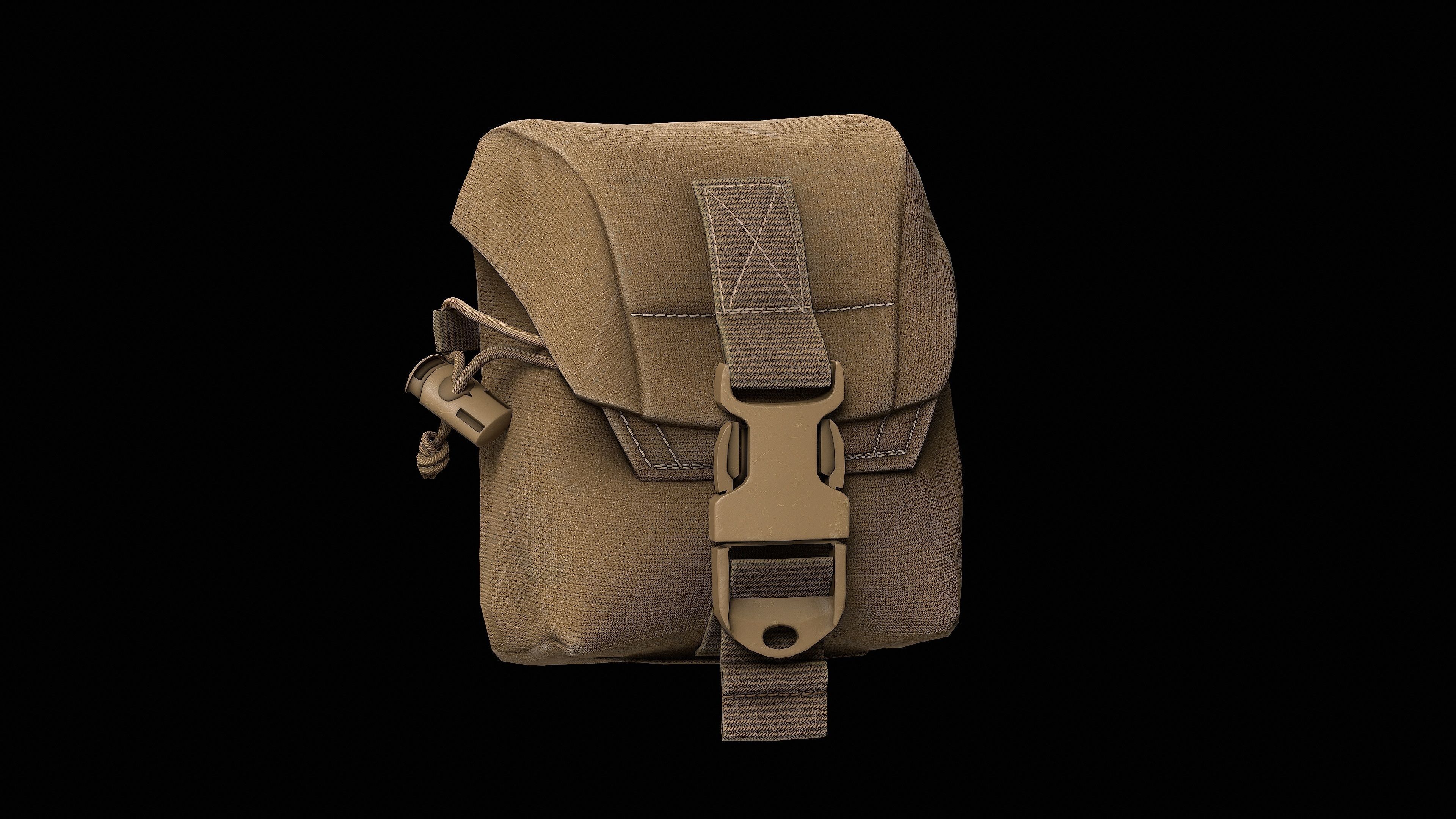 CRYE Frag Pouch Low-poly 3D model_6