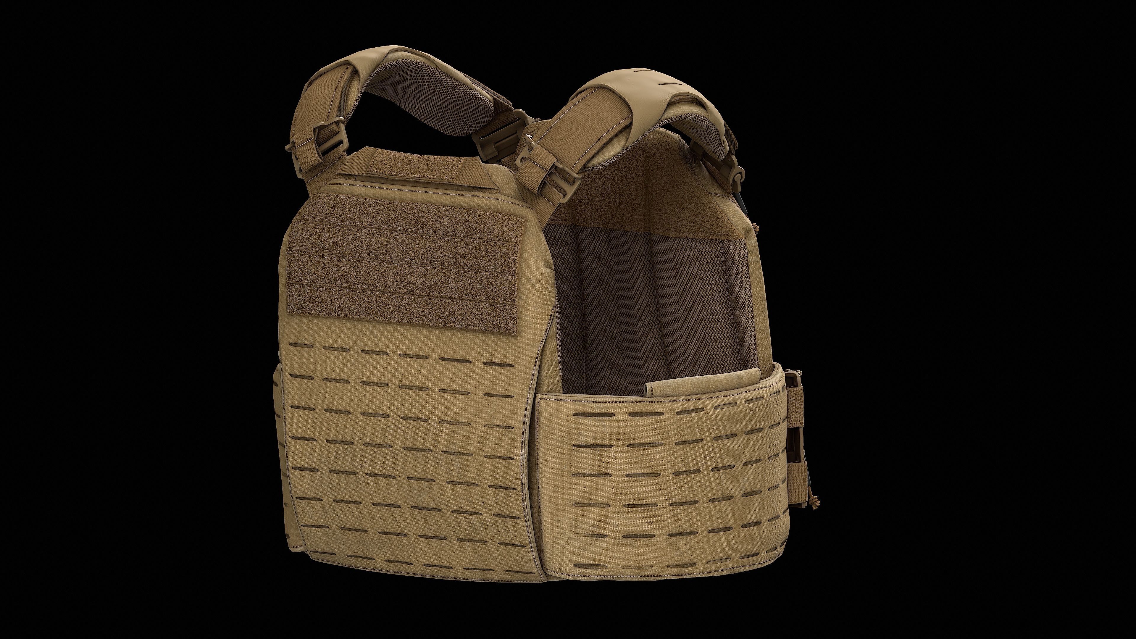 Strandhogg v3 SAPI Cut Plate Carrier Low-poly 3D model_24