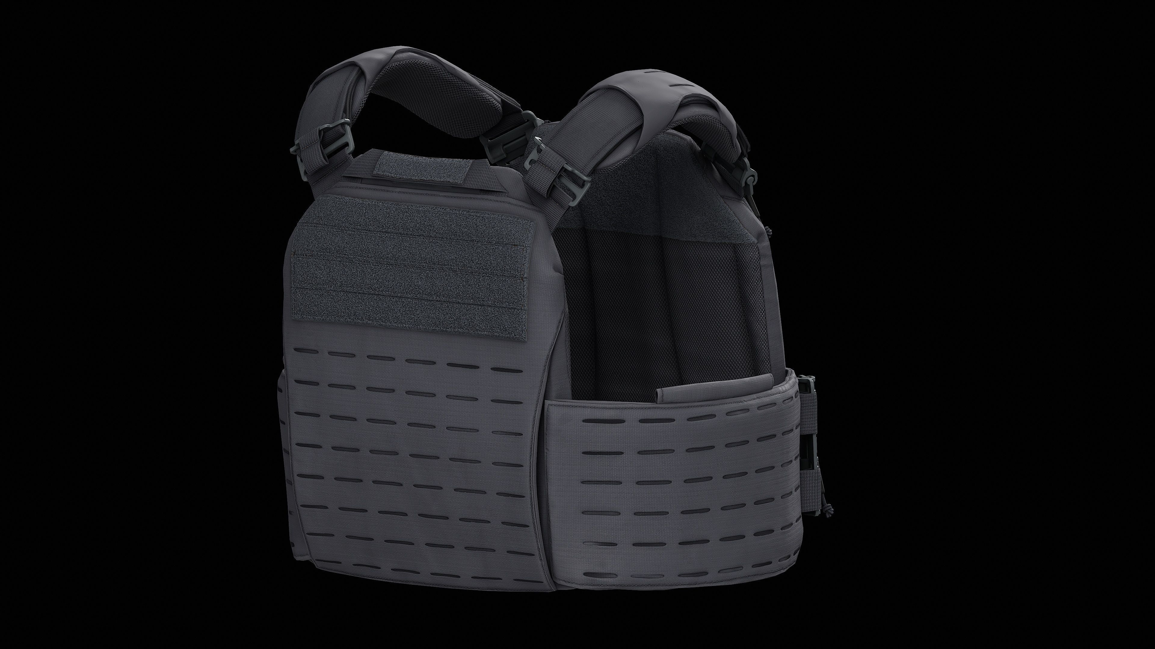 Strandhogg v3 SAPI Cut Plate Carrier Low-poly 3D model_23