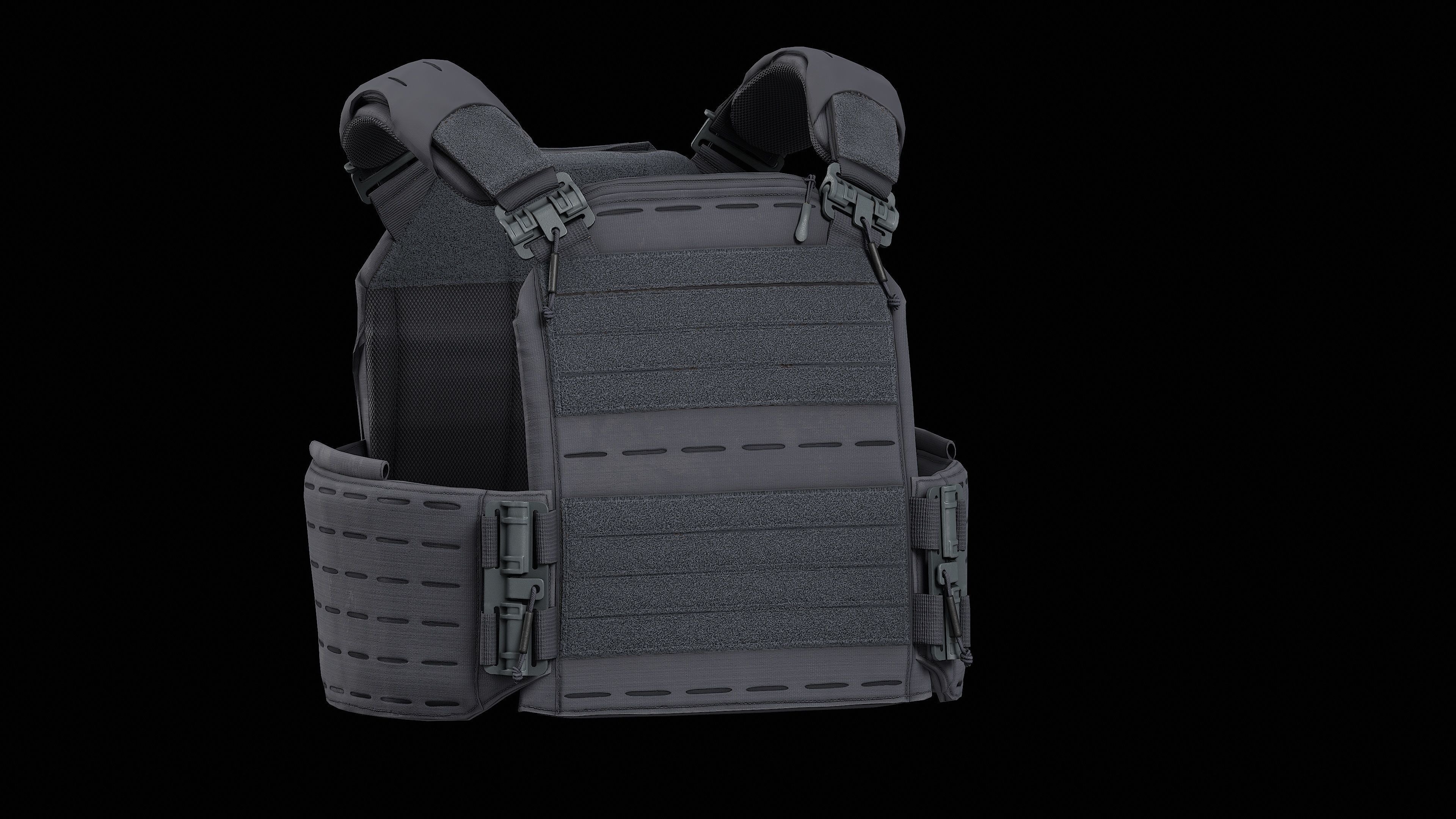 Strandhogg v3 SAPI Cut Plate Carrier Low-poly 3D model_20
