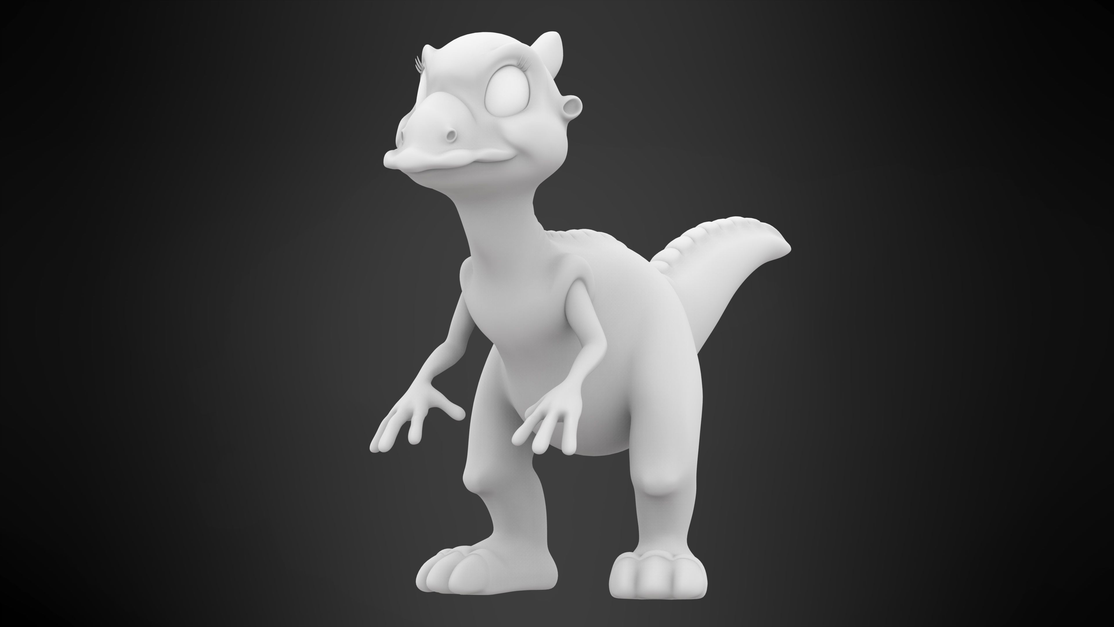 Ducky Bigmouth 3D model_5