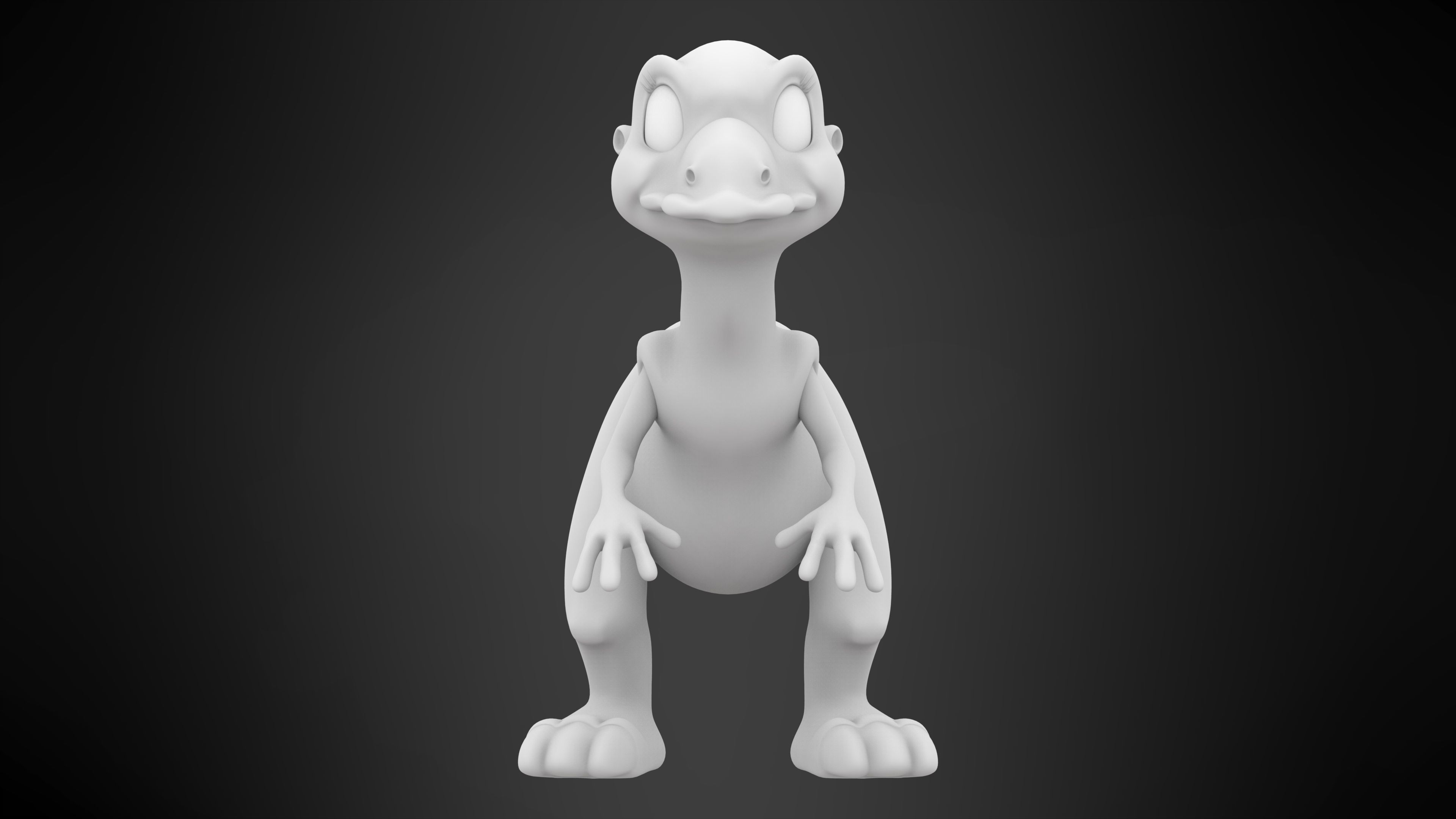 Ducky Bigmouth 3D model_6