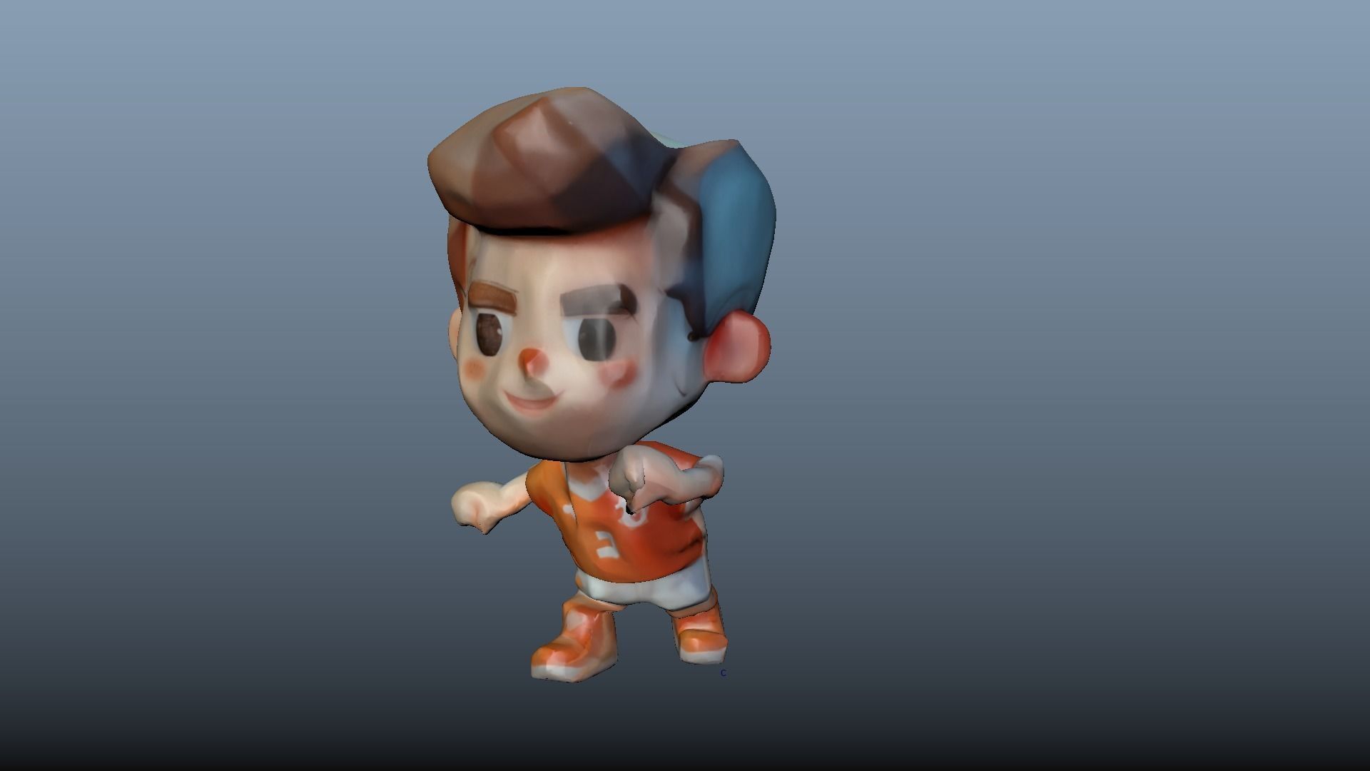 Euro 2024 Kit - 8 pieces of 3D Characters with 1500 Animations 3D model_2