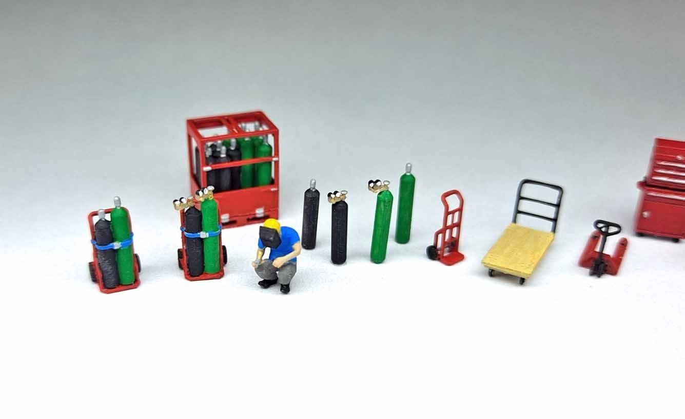 N Scale Machine Shop Tools 3D print model_4