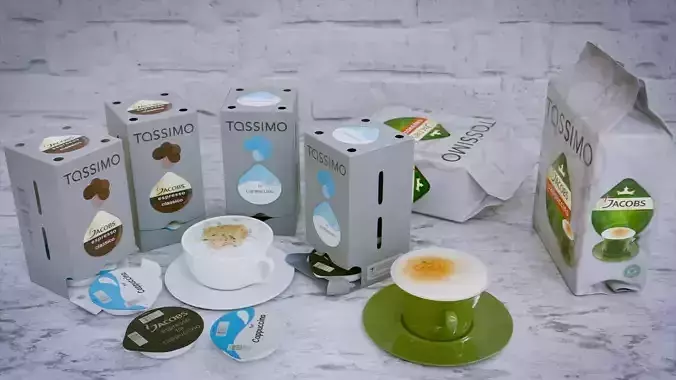 Tassimo Coffee Pack Scene