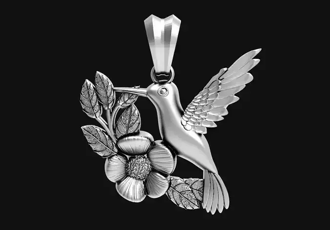 Hummingbird pendant
