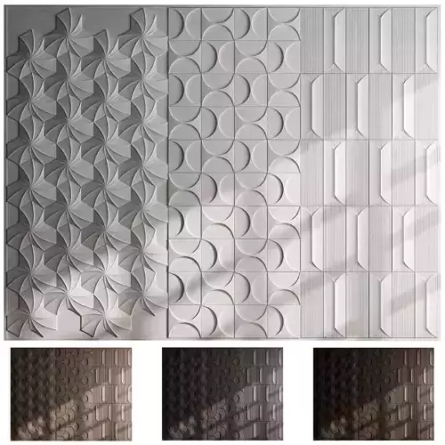 3d Wall Panel 04