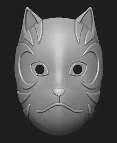 Anbu Yamato mask 3D print model