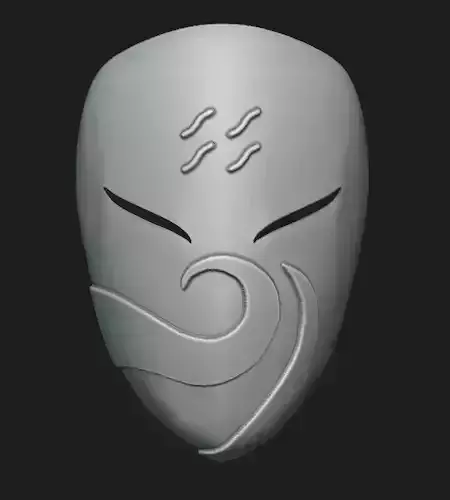Mist Anbu Mask 3D print model