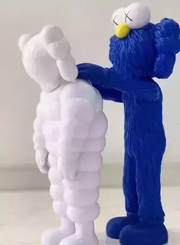 Kaws BFF x What Party Fan Art Toy 3D print model