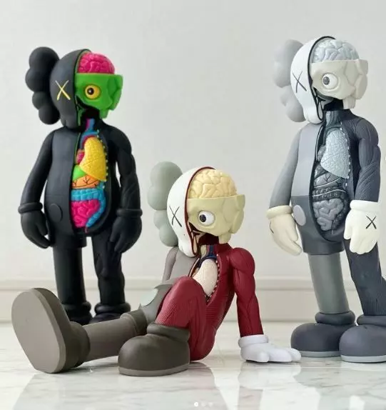 Kaws Flayed Open Companion x Resting Place Fan Art Toy 3D print model