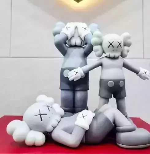 Kaws Holiday Collection Japan x UK x Hong Kong Fan Art Toy  3D print model
