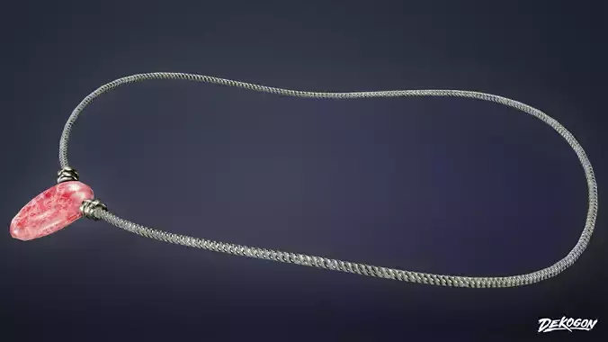 ANCIENT TREASURES - Necklace 01 - LOW POLY