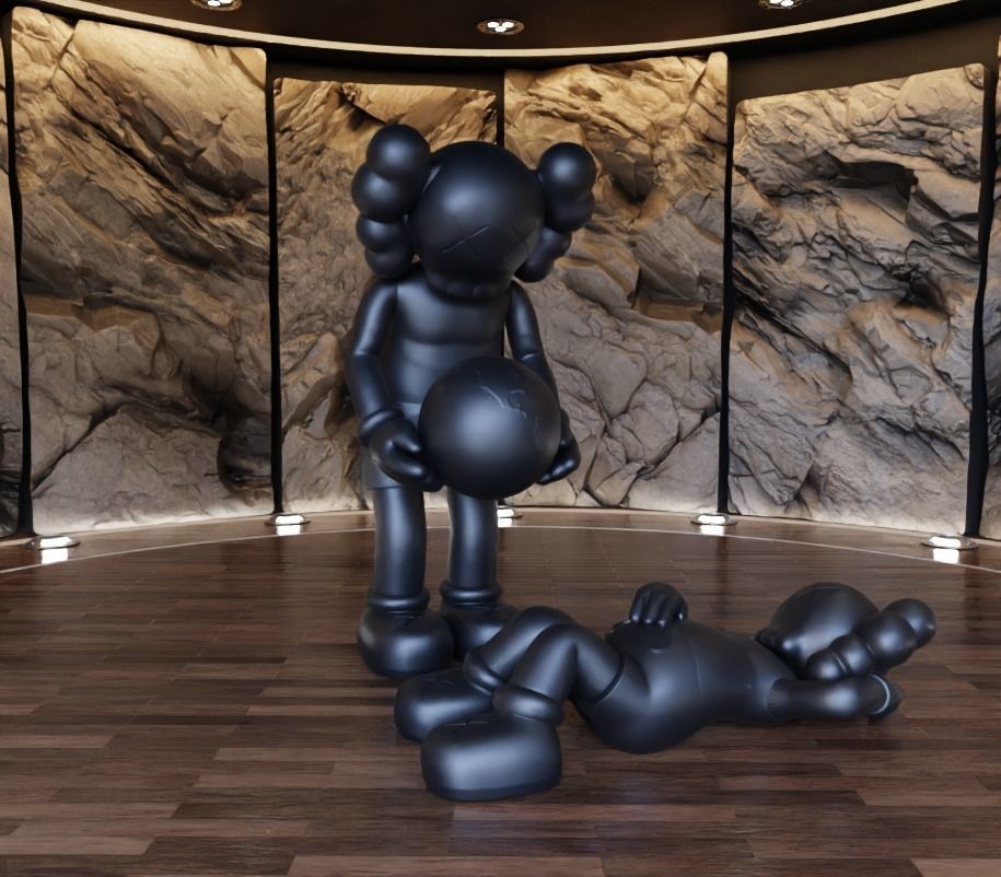 Kaws The Promise x Holiday Japan Fan Art Toy 3D print model_10