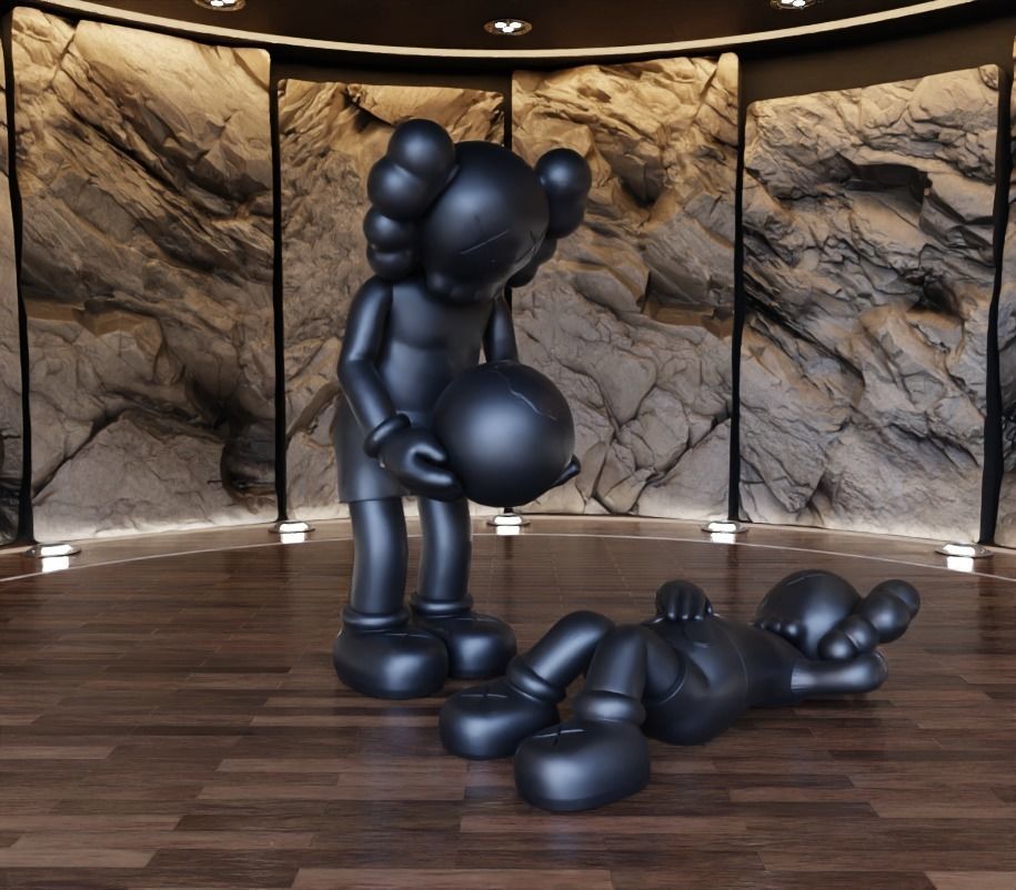 Kaws The Promise x Holiday Japan Fan Art Toy 3D print model_2