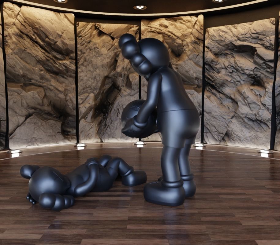 Kaws The Promise x Holiday Japan Fan Art Toy 3D print model_6