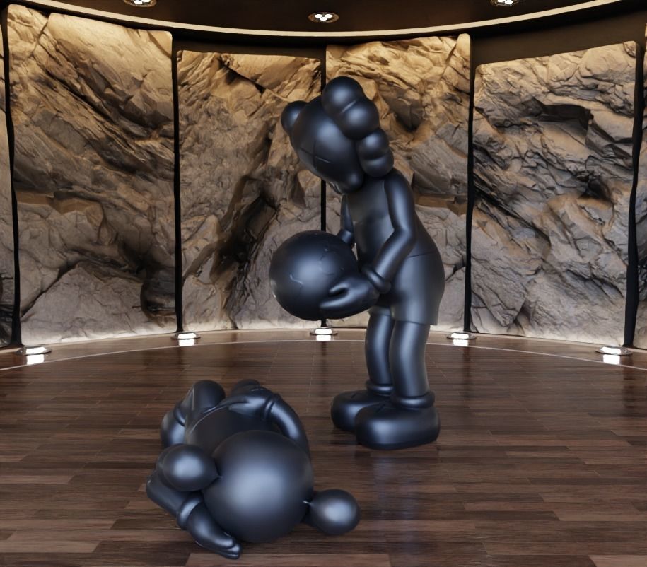 Kaws The Promise x Holiday Japan Fan Art Toy 3D print model_7