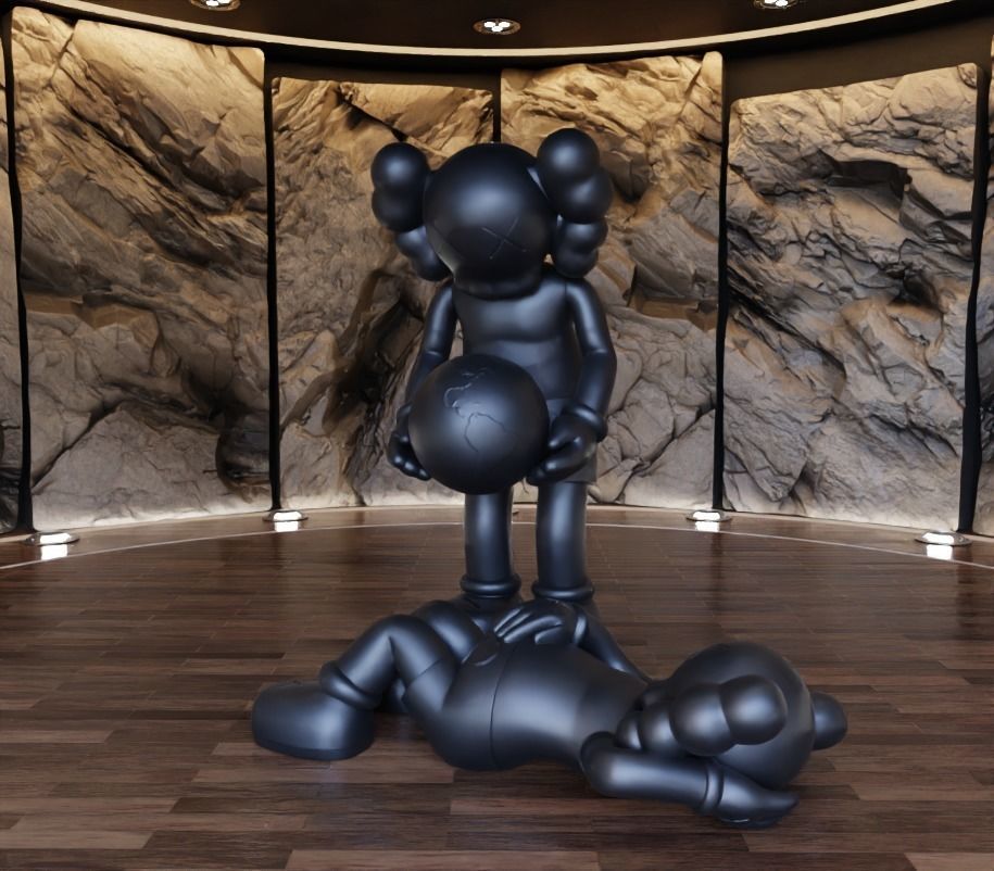 Kaws The Promise x Holiday Japan Fan Art Toy 3D print model_8