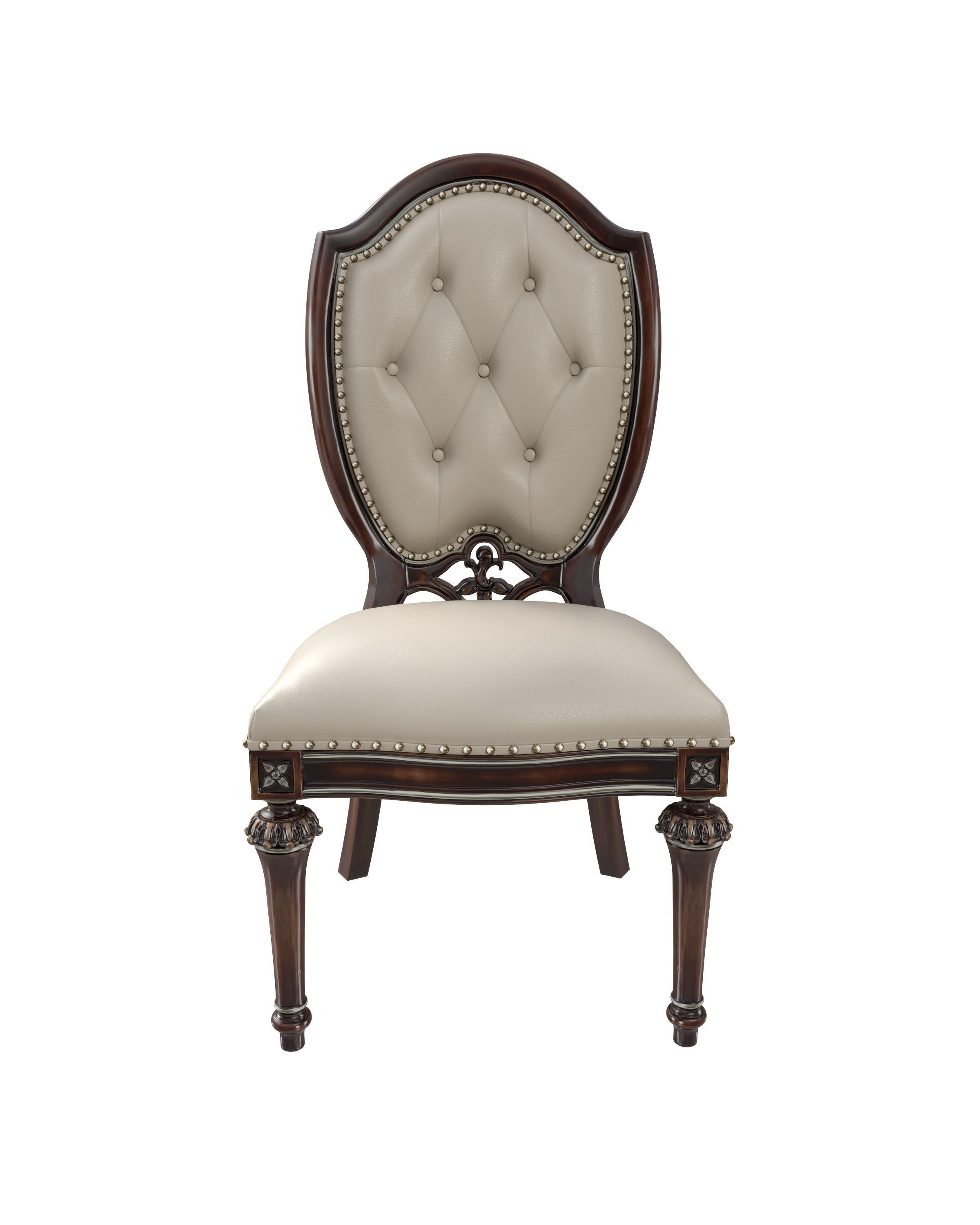 Classic Dining Chair 3D model_3