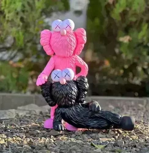 Kaws Time Off x BFF Fan Art Toy 3D print model