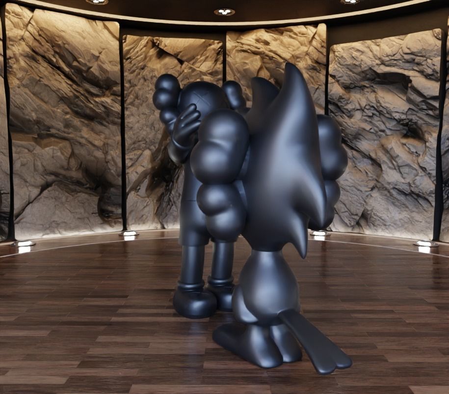 Kaws Companion x Woodstock Fan Art Toy 3D print model_7