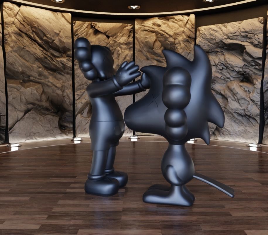 Kaws Companion x Woodstock Fan Art Toy 3D print model_8