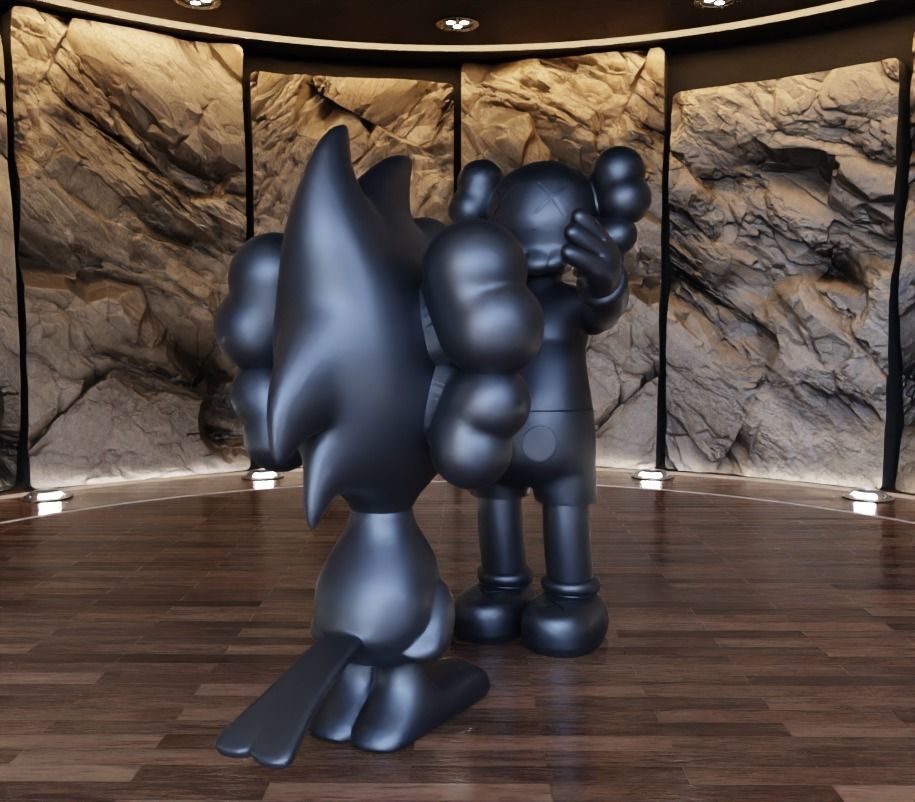 Kaws Companion x Woodstock Fan Art Toy 3D print model_6