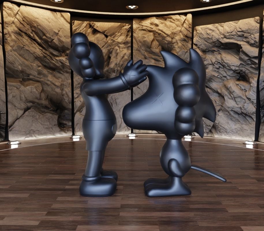 Kaws Companion x Woodstock Fan Art Toy 3D print model_1