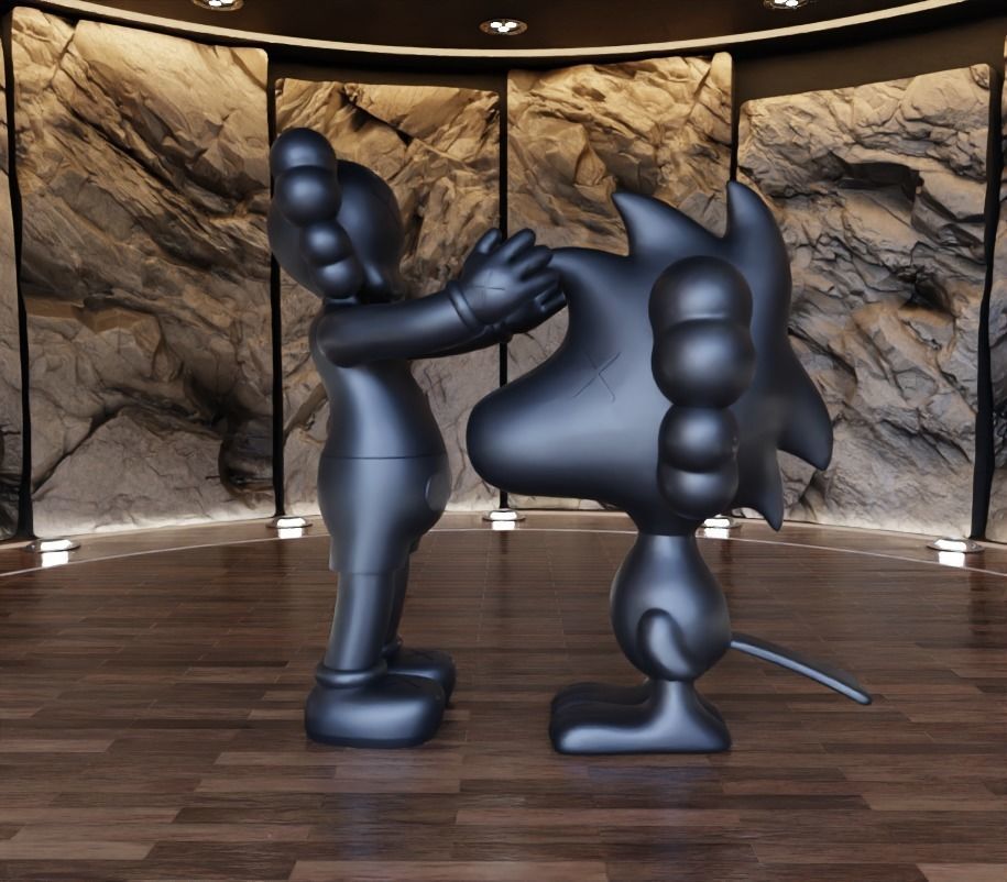 Kaws Companion x Woodstock Fan Art Toy 3D print model_9