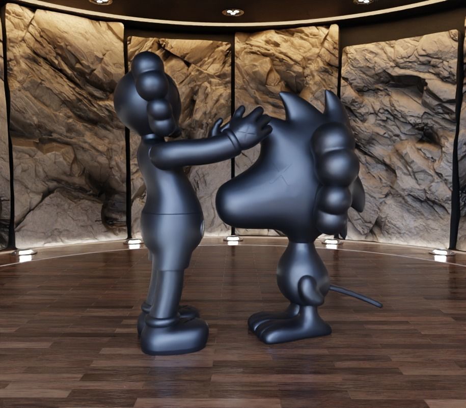 Kaws Companion x Woodstock Fan Art Toy 3D print model_2