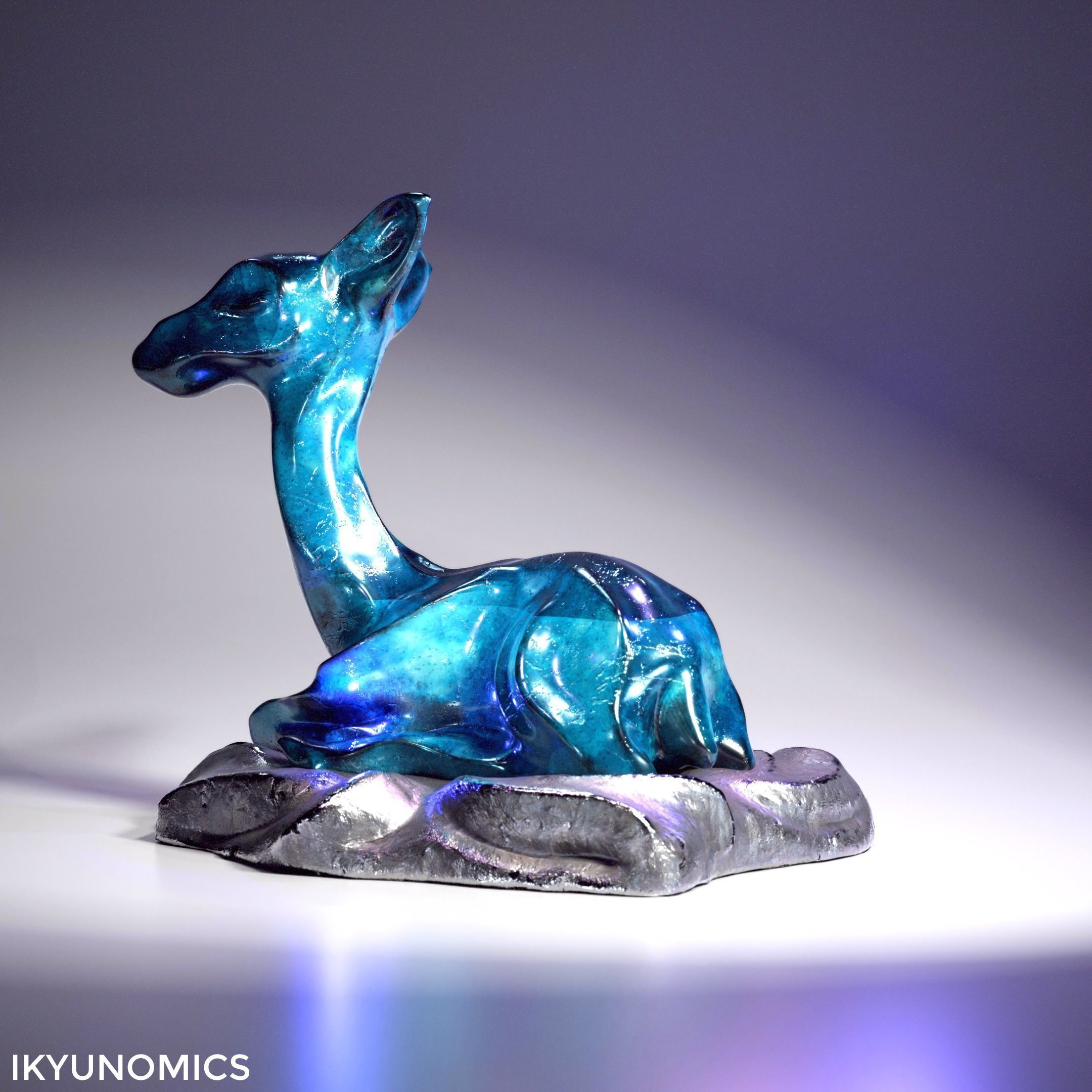 Sleeping deer by ikyunomics 3D print model_2