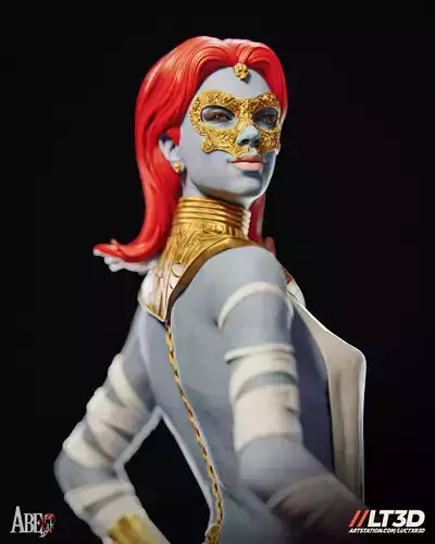 Mystique Hellfire Gala 3D print model