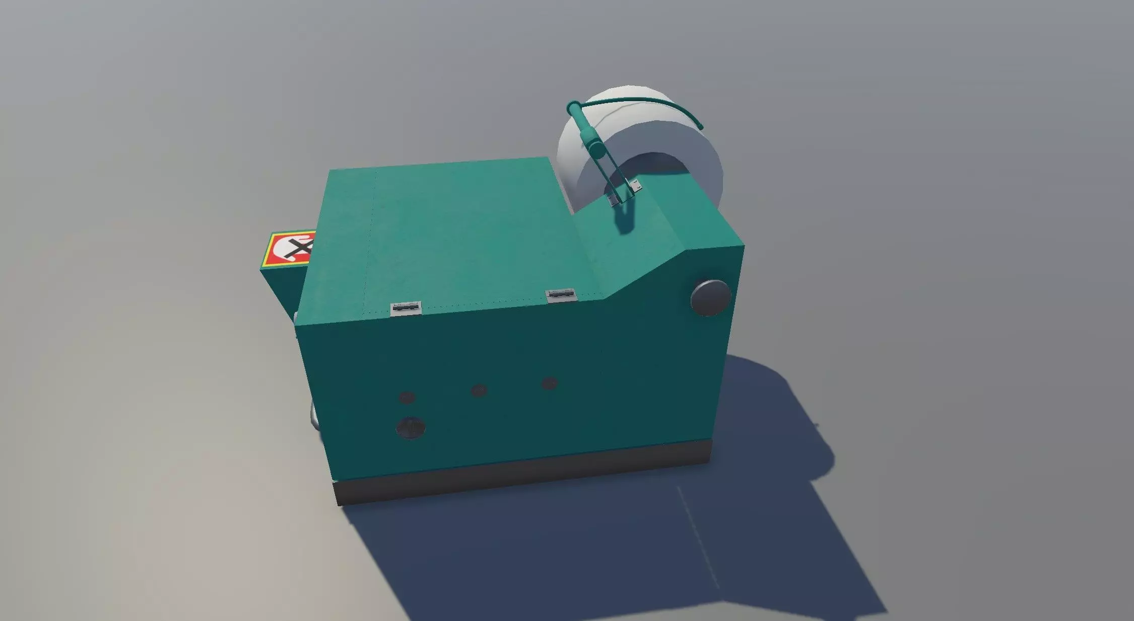 AirGenerationMachine Low-poly 3D model_0