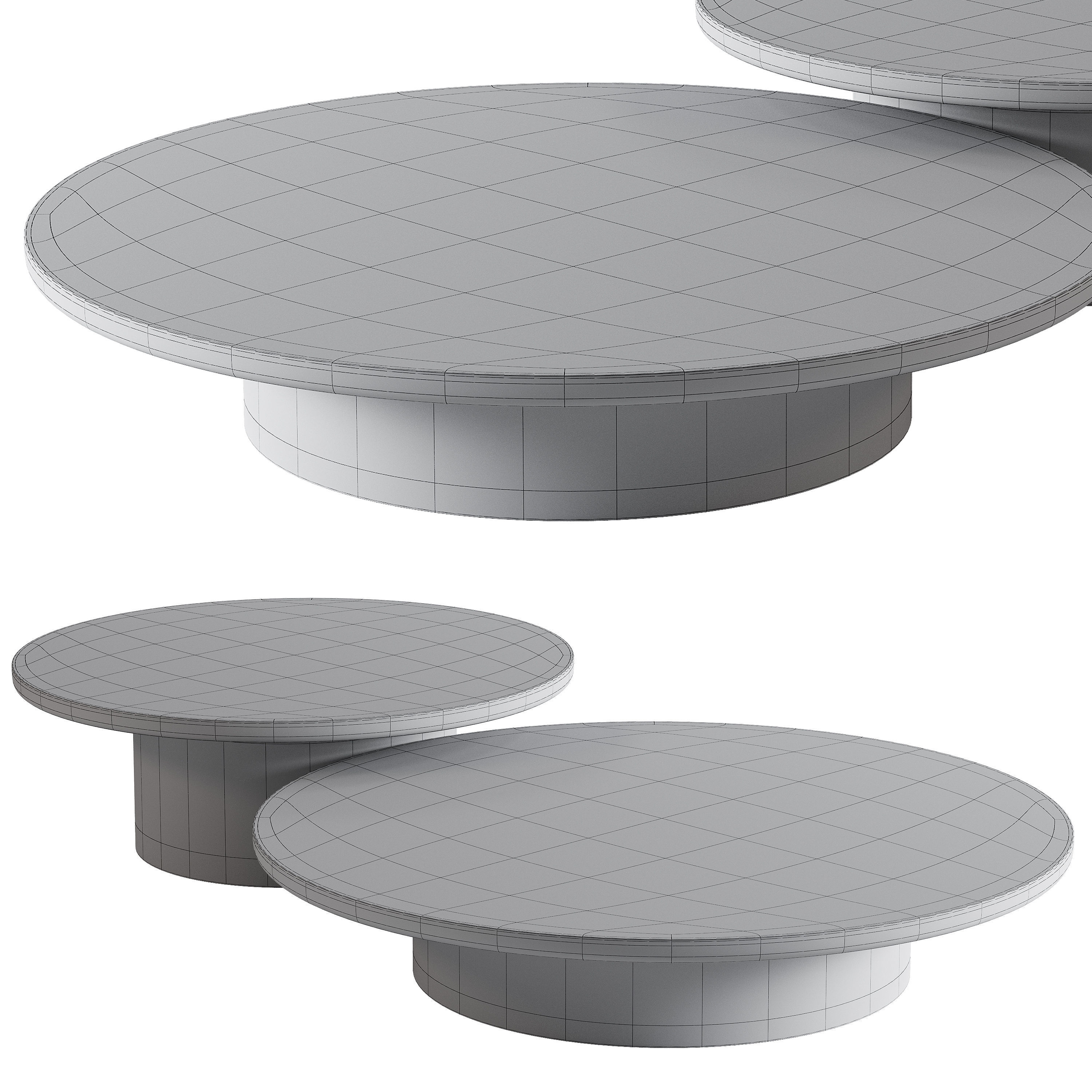 LESSA COFFEE TABLE 3D model_2