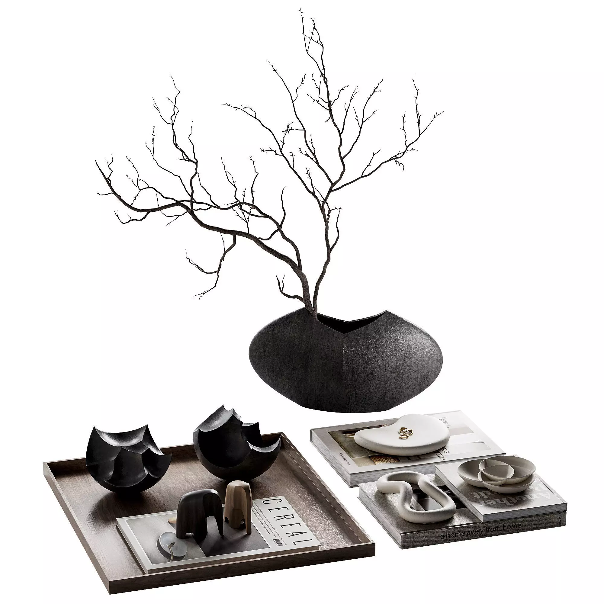 Decorative set 44 3D model